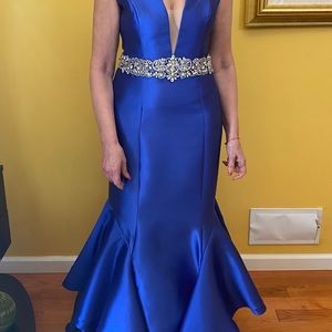 Royal Blue Gown